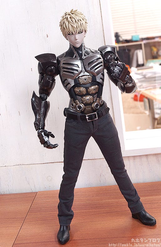 Kahotan's Blog | GOOD SMILE COMPANY Figure Reviews | 1/6 Articulated  Figure: Genos (One-Punch Man)