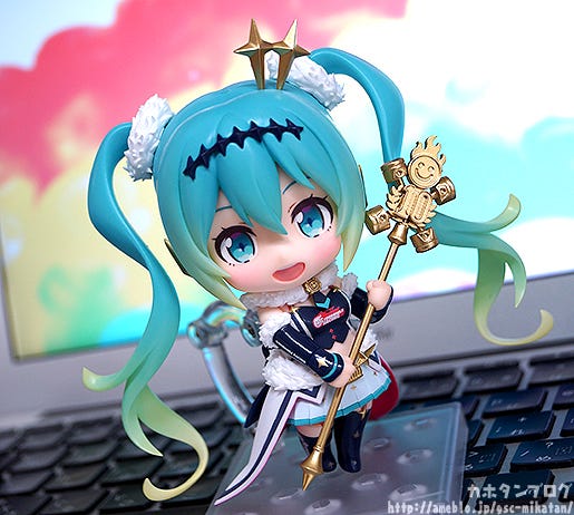 miku with you 2018 figure