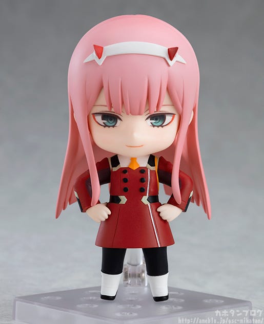 darling in the franxx zero two figurine