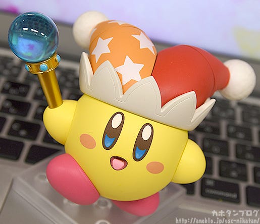 Good Smile Company Nendoroid Kirby Series: Beam Kirby Action Figure - Figura In Magneti Con Espressioni Intercambiabili E Parti Del Raggio