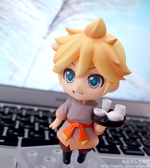 nendoroid kagamine len harvest moon ver