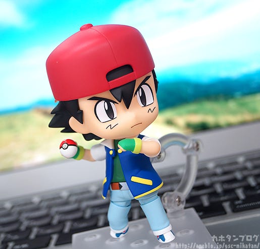 ash and pikachu nendoroid