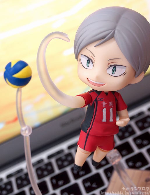 Nendoroid Good Smile Morisuke Yaku Action Figure Da Haikyu!!, 10 Cm, Con Accessori - 3