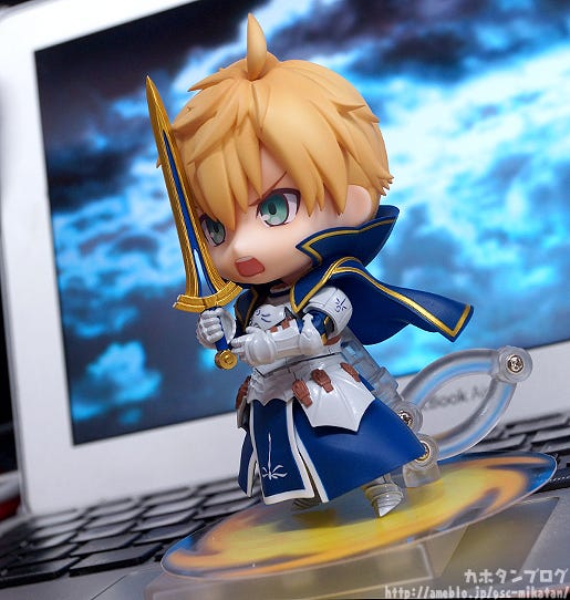 arthur pendragon fgo figure