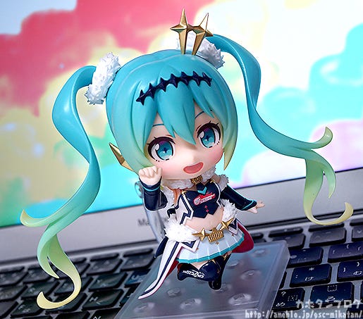 racing miku 2018 nendoroid