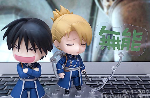 fullmetal alchemist nendoroids