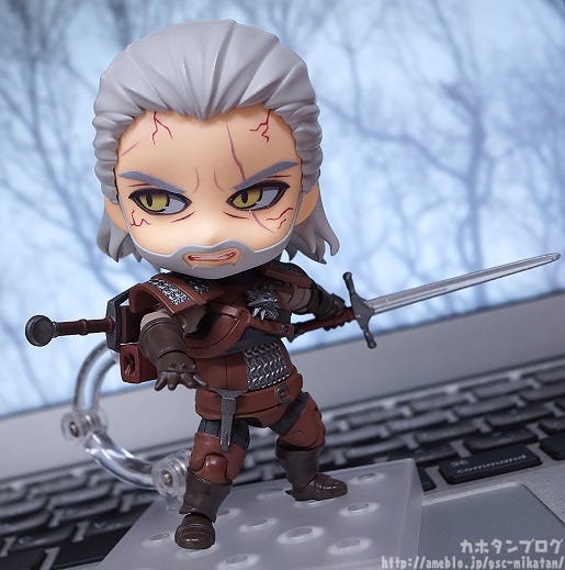 witcher geralt nendoroid