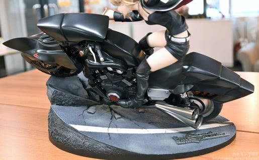 saber motorcycle figure