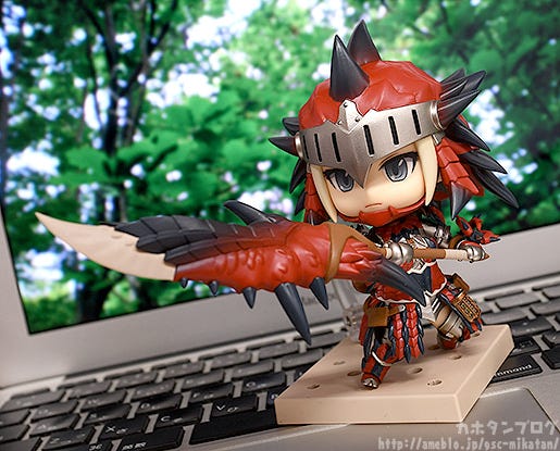 Kahotans Blog Good Smile Company Figure Reviews Nendoroid Hunter Female Rathalos Armor 1626