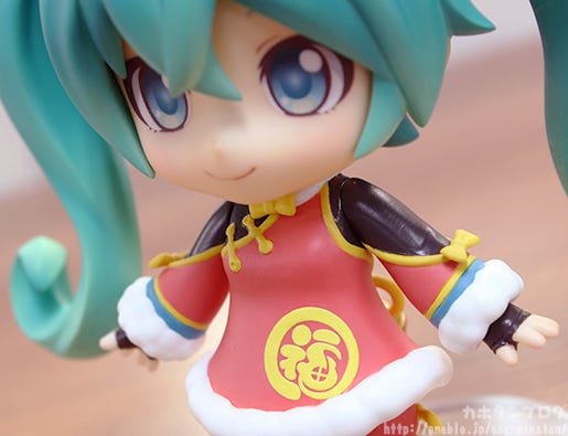 hatsune miku lion dance nendoroid