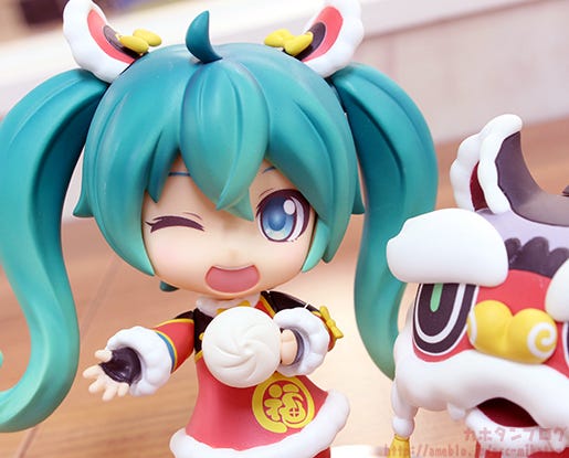 hatsune miku lion dance nendoroid