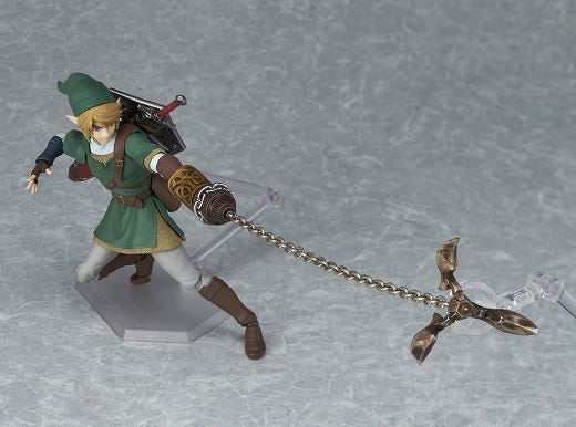 good smile the legend of zelda twilight princess zelda figma action figure