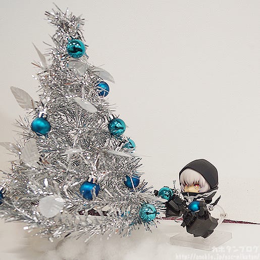 Nenoroid anime figurine christmas tree!  Christmas bulbs, Christmas,  Christmas ornaments
