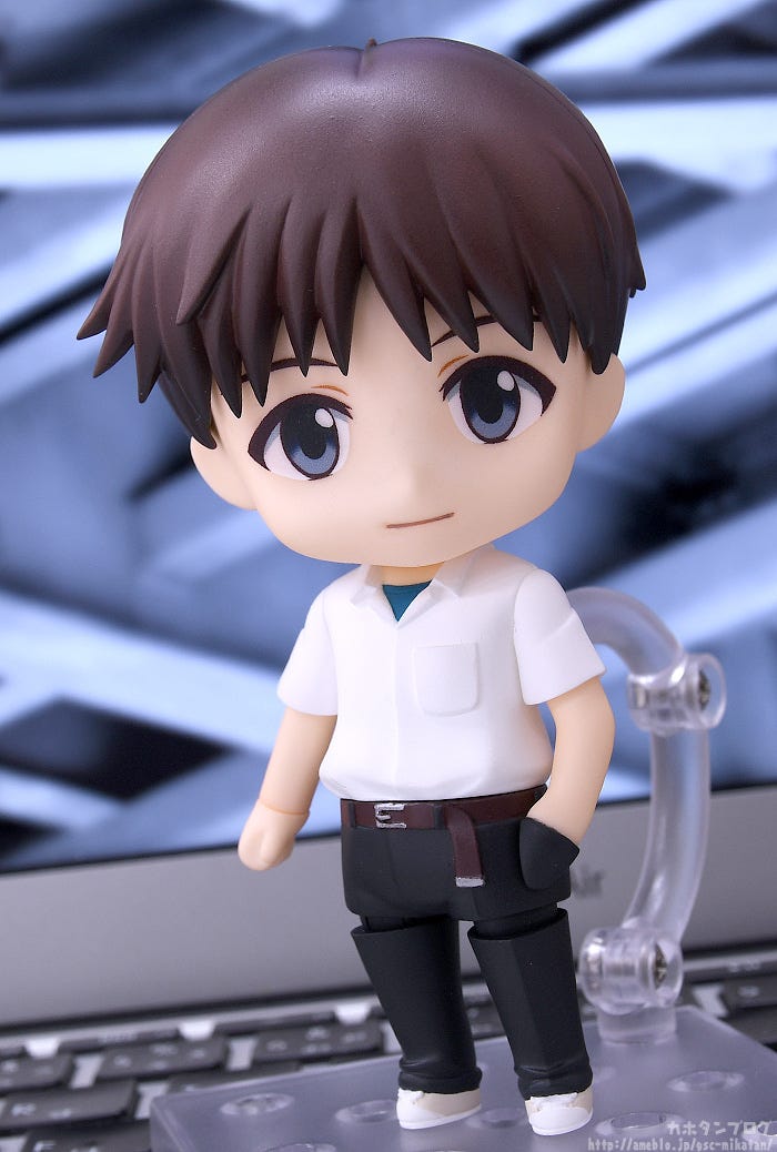 In STOCK Nendoroid Shinji Ikari Rebuild of Evangelion 1260 Action Figure 