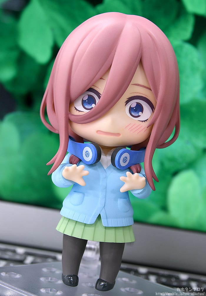 Details about   Good Smile Company The Quintessential Quintuplets Nendoroid Miku Nakano New JP 