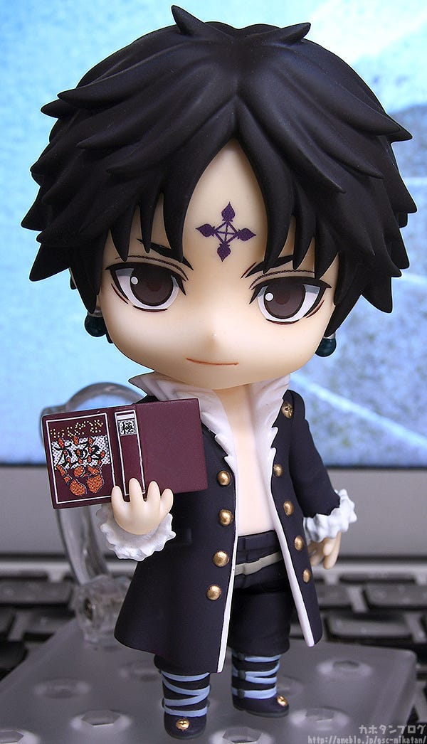 Kahotan S Blog Good Smile Company Figure Reviews Nendoroid Chrollo Lucilfer Hunter X Hunter