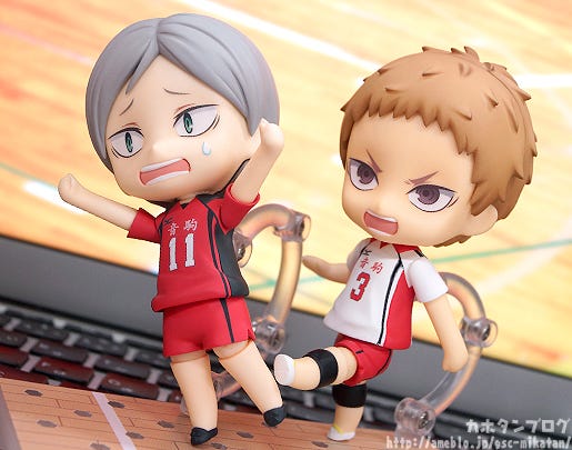 Nendoroid Haikyu!! – Morisuke Yaku – Action Figure 10 Cm – Riedizione 2024, Good Smile