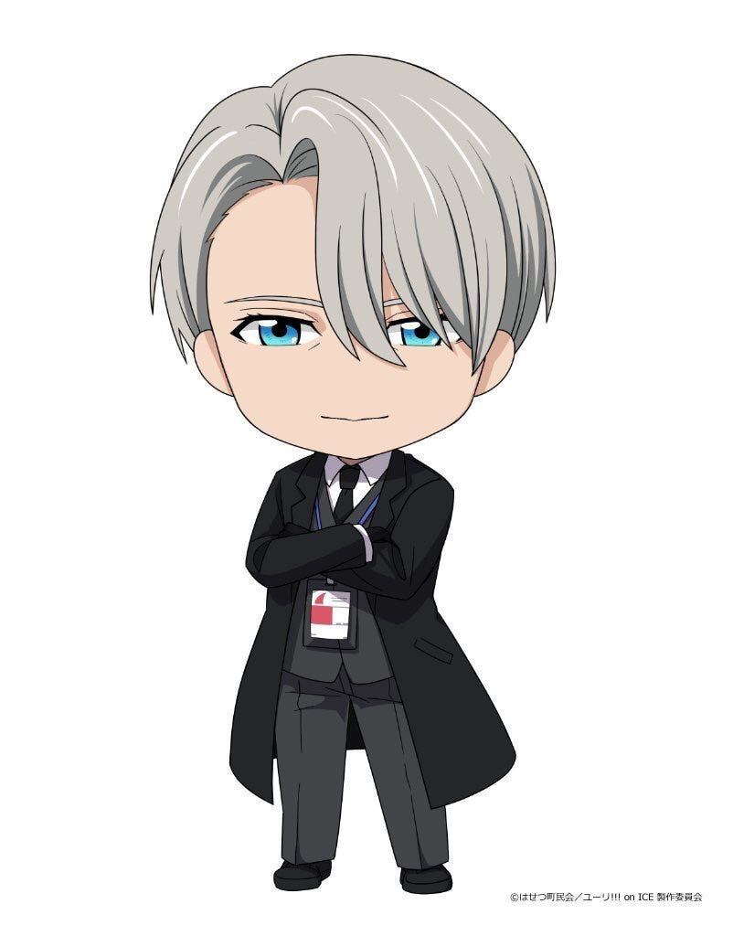 yuri on ice nendoroid casual