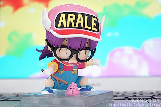 Figuras: Primeras imágenes de Nendoroid Arale Norimaki Cat Ears Ver. & Gatchan de Dr.Slump Arale-chan - Good Smile Company