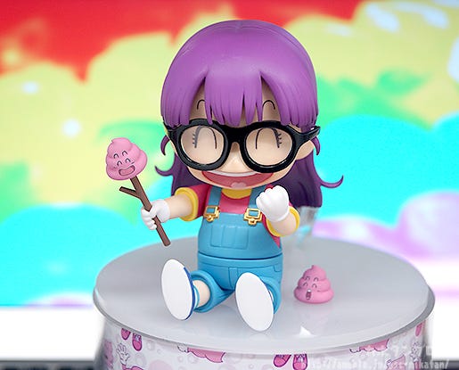 Preview de la Nendoroid de Arale Norimaki de Dr. Slump: Arale-chan por Good Smile Company