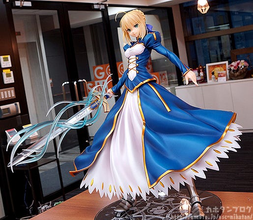 Kahotan's Blog | GOOD SMILE COMPANY Figure Reviews | 1/4th Scale Saber ...