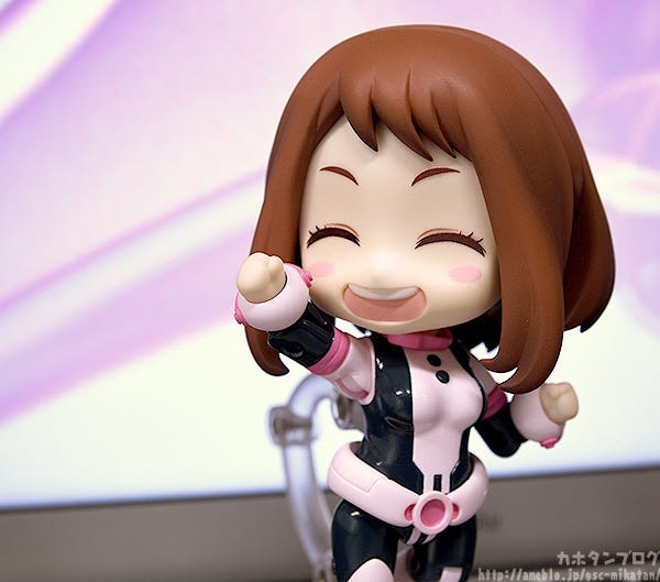 ochaco uraraka figurine