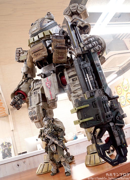 Kahotan's Blog | GOOD SMILE COMPANY Figure Reviews | TITANFALL IMC OGRE