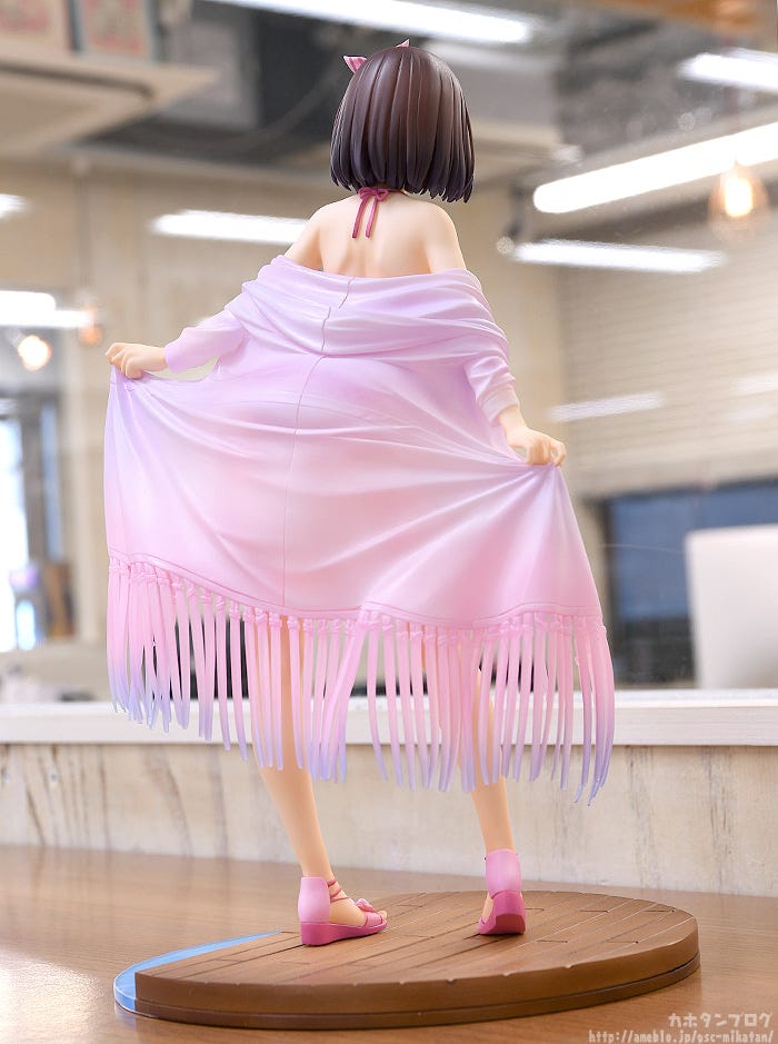 Good Smile Company: Megumi Kato In Costume Da Bagno, Figura 1/4 Da 37 Cm, Versione Anime Di Saekano